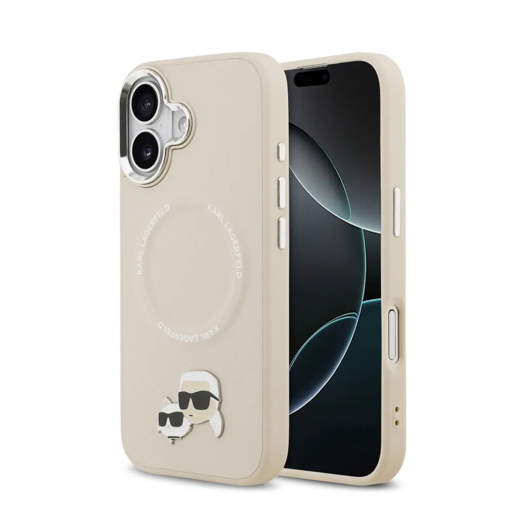 Karl Lagerfeld maska MagSafe K&C Heads Pin