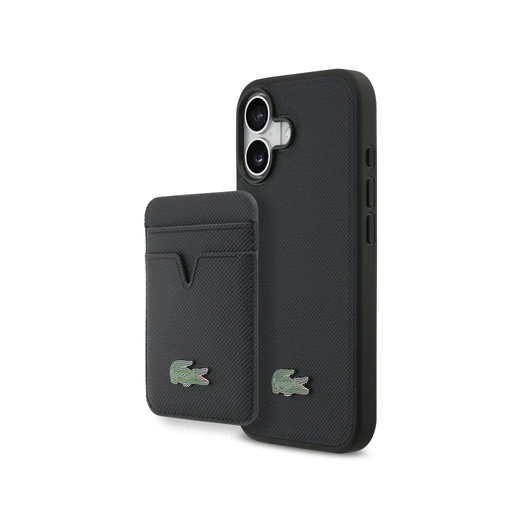 Lacoste bundle pack MagSafe Petit Pique (iPhone 17, tamno plavo)