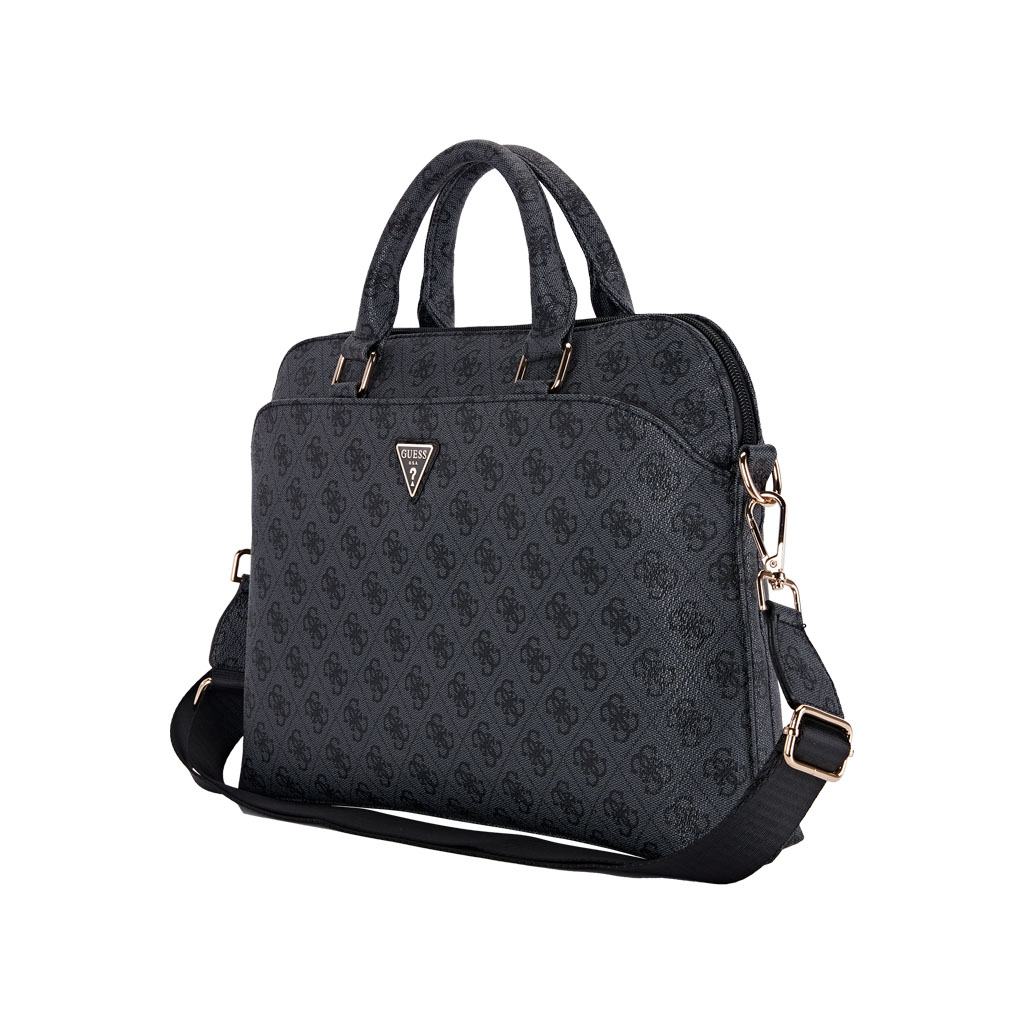 Guess torba 4G Pattern Triangle Logo 15“
