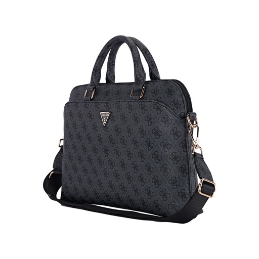 Guess Bag 4G Pattern Triangle Logo 15“ (black)