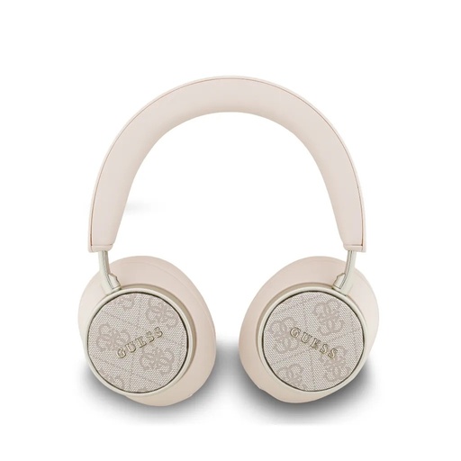 Guess slušalice 4G Pattern Classic Metal Logo (ružičasto, naglavne bežične)