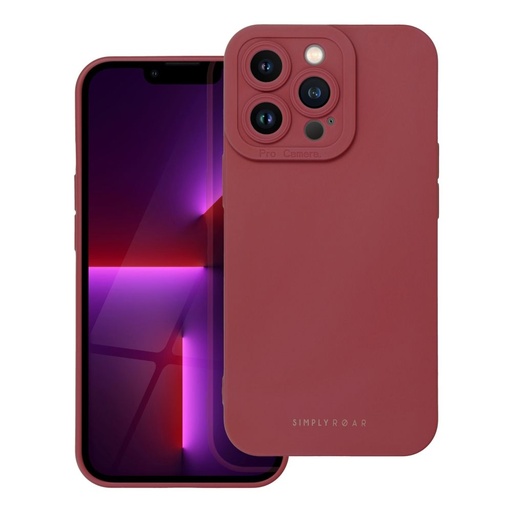 Silicone Case Roar Luna (Samsung A57, burgundy)