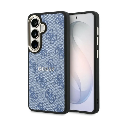 Guess Phone Case MagSafe 4G Pattern Camera Frame (Samsung S26, blue)