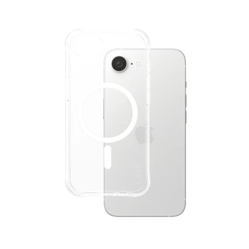 PanzerGlass maska CARE Samba MagSafe Clear (iPhone 17e/16e, bijelo)