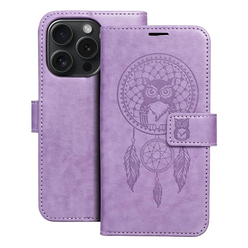 Preklopna maska Mezzo Dreamcatcher (Samsung A17/A26, ljubičasto)