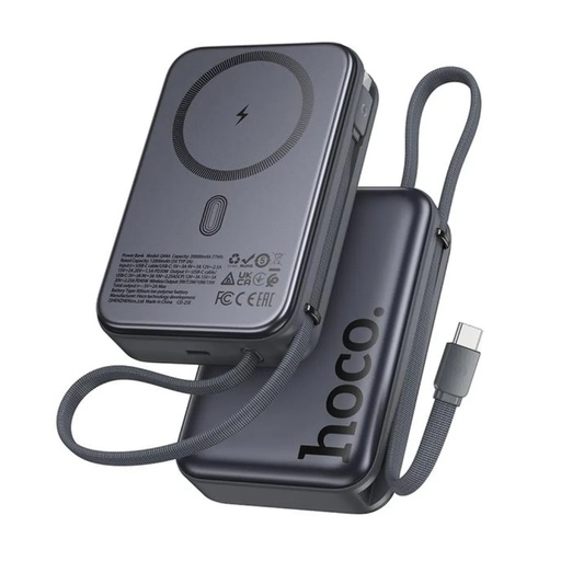 HOCO power bank MagSafe Q44A 20000 mAh (crno, 20000 mAh)