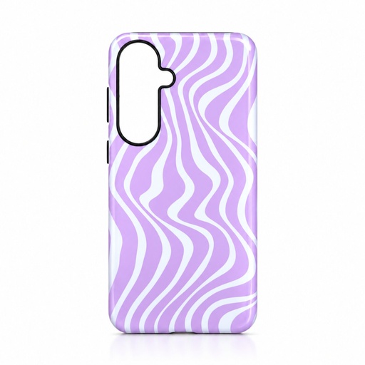 Maska Lavender Waves (Samsung A17/A26, ljubičasto/bijelo)