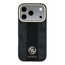 Guess Phone Case MagSafe 4G Stripe Round Logo