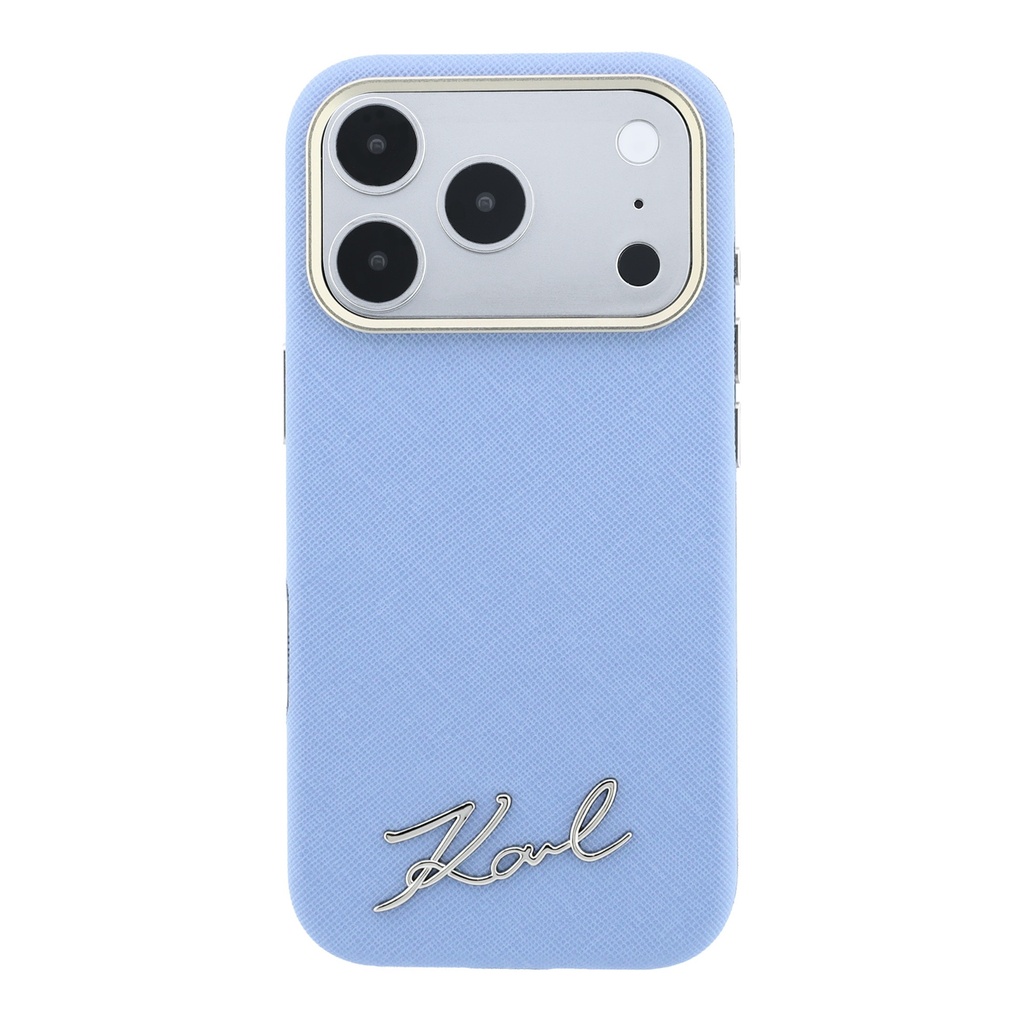 Karl Lagerfeld maska MagSafe Saffiano Signature Logo