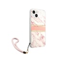 Guess Phone Case Marble Design Cord