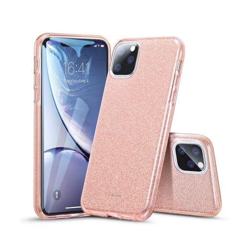 Maska 3in1 Glitter svijetlo ružičasta (iPhone 13 Mini, svijetlo ružičasto)