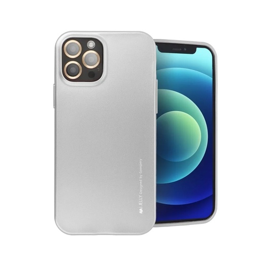 Mercury maska Jelly Metallic (Samsung S21 Ultra, sivo)