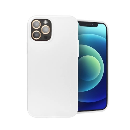 Mercury Phone Case Jelly Metallic (iPhone 12 Pro Max, silver)