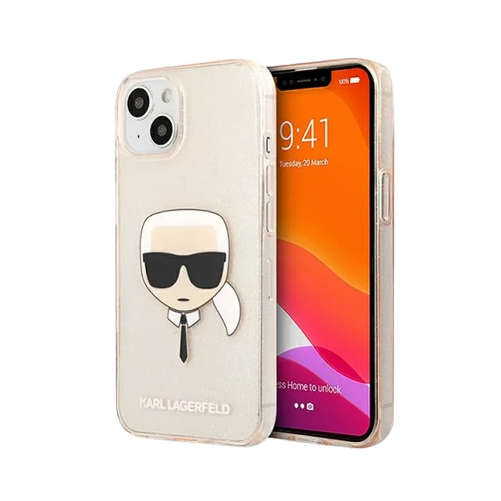 Karl Lagerfeld maska Full Glitter Head Print