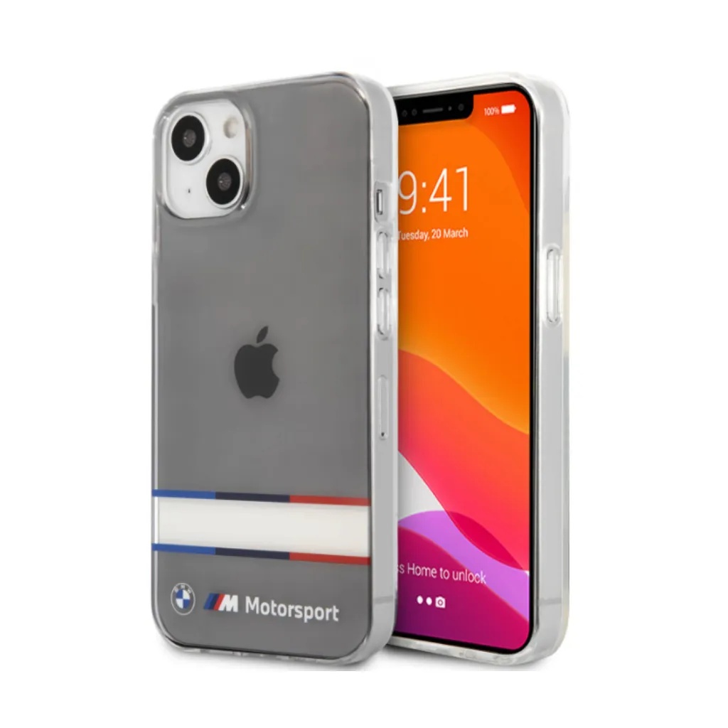 BMW maska Horizontal Tricolor Lines Transparent