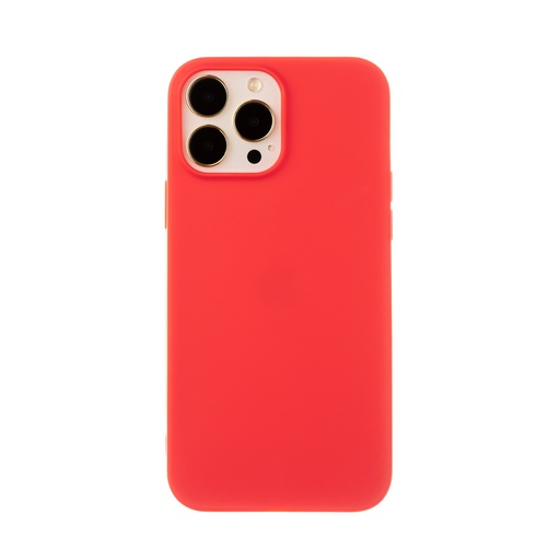 Silicone Case Slim Red (iPhone 12 Pro Max, red)