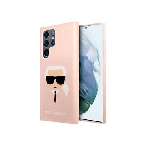 Karl Lagerfeld Phone Case Head Liquid (iPhone 12 Mini, pink)
