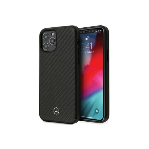 Mercedes-Benz Phone Case Dynamic Carbon (iPhone 12 Mini, black)