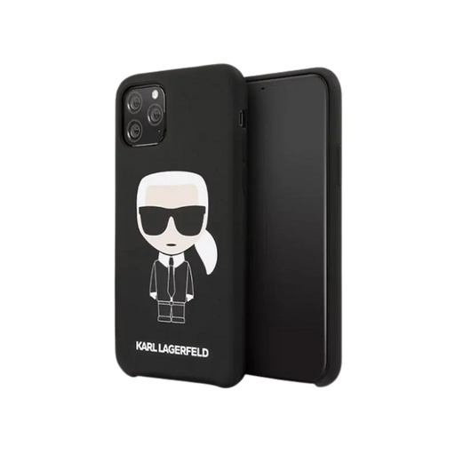 Karl Lagerfeld Phone Case Ikonik Liquid (Samsung S21+, black)