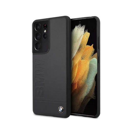 BMW maska Hot Stamped Metal Logo (Samsung S21+, tamno plavo)