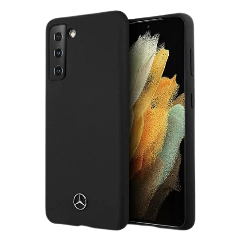 Mercedes-Benz Phone Case Metal Logo Liquid