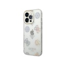 Guess Phone Case Peony Glitter Electroplated Camera