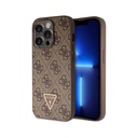 Guess Phone Case 4G Pattern Metal Logo Strass
