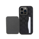 Karl Lagerfeld Phone Case Saffiano Monogram Cardslots Stand
