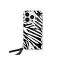 Karl Lagerfeld Phone Case Zebra Wrist Cord