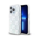 DKNY Phone Case Liquid Glitter Checkered Pattern