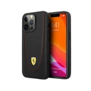 Ferrari Phone Case Stitched Red Line Perforated